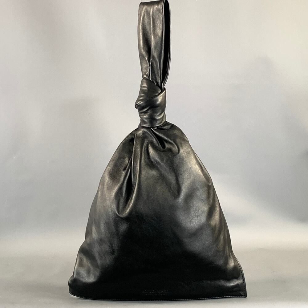 BOTTEGA VENETA Black Leather Handbag